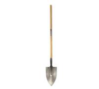 Spear & Jackson IRISHDS Pelle Irlandaise Pointe, Acier Carbone, Manche en Frêne, Pelle de Terrassement pour Tranchées, Terre, Tourbe et Gazon, Usage Intensif