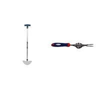 Spear & Jackson Select Bordures en Acier Inoxydable Couteau & Spear & Jackson Select Désherbeur Manuel à Pivot en Acier Inoxydable