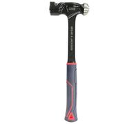 Spear & Jackson SJ-BSS32 Marteau à Panne Ronde 32 oz (900 g), Acier Plein Forgé Usage Intensif, Formage Métal et Rivetage, Faces Polies, Poignée Antidérapante