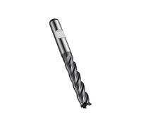 Fraises en bout C492 DIN 844 L D.18mm L.63mm HSS-E-PM ALCRONA 35Grad Z.4