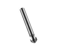 spécial lucarne G1425.0 Fraise conique, tige droite en acier à haute vitesse, longueur totale 40 mm, longueur de flûte 4,5 mm, diamètre de la tige 4 mm, diamètre de la tête : 1,5 mm - 5 mm