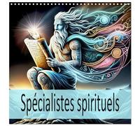 Spécialistes spirituels (Calendrier mural carré 2026 30x30 cm) Calendrier double avec une page pour vos prises de notes: Chamanes, une année de fantaisie spirituelle.
