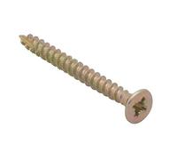Spectre Advanced Lot de 1000 vis à bois multi-usages 4 x 40 mm Zinc jaune passivé
