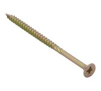Spectre Advanced Lot de 300 vis à bois multi-usages Jaune zinc passivé 5 x 70 mm