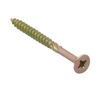 Spectre Advanced Lot de 500 vis à bois multi-usages Jaune zinc passivé 5 x 60 mm