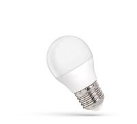 Spectrum E27 6 W LED balle de golf 480 Lumen (équivalent de 40 W) Blanc chaud (2700-3200 K) Angle de faisceau large (160 degrés) respectueux de l'environnement et d'économie d'énergie ampoule LED