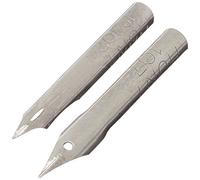 Speedball #102 & # 107 Hawk Quill Plume, lot de 2 pour calligraphie, dessin, écriture créative, stylo plume d'encre, lettrage, fournitures artistiques, plume de calligraphie, stylo d'art