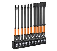 SPEEDWOX 10 pièces Jeu de forets pour llen à tête hexagonale à choc métrique
