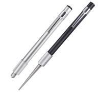 SPEEDWOX 2 pièces diamant rétractable affûtage de couteau dentelé avec tige d’affûtage de diamant rétractable outil de tige d’acier d’affûtage pour cuisine réparations extérieures poliments Restores