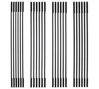 SPEEDWOX 24 pièces Lames de scie à chantourner Assortiment de lames de scie à chantourner 6-1/2 15TPI 20TPI 24TPI 28TPI pour la réalisation de courbes complexes