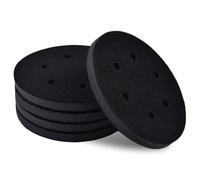 SPEEDWOX 5pcs 6Inch 6trous Interface Pad crochet et boucle support éponge tampon support d’interface