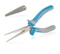 SPEEDWOX 6 pouces pince à aiguille pour la fabrication de bijoux Mini nez Extra Long pince à aiguille fine mâchoires lisses Plyers avec couvercle de protection boucle de fabrication de bijoux