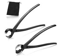 SPEEDWOX Kit d'outils pour bonsaï, coupe-branches concaves et boutons sphériques - Noir