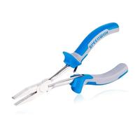 SPEEDWOX Long Reach Pince plate 6" Mini Precision Bec de canard Pince pour difficiles à atteindre les espaces étroits lisse Mâchoires haute Exploitent les efforts Poignées antidérapantes Professional