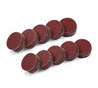 SPEEDWOX Lot de 100 disques abrasifs de 2,5 cm, grain 120, crochet et