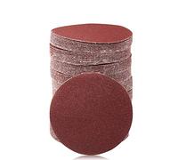 SPEEDWOX Lot de 100 disques abrasifs de 7,6 cm - Grain 80 - Pour perceuse, meuleuse, outils rotatifs - Sans trou