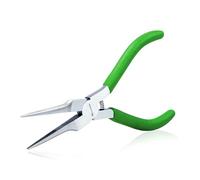 SPEEDWOX Mini Pince à bec effilé Mince Dentelée Mâchoire 4.5" Petite pince Micro Précision Fil Boucle fine Pince à bec nasal Outil de création de bijoux professionnel Perlant Hobby Artisanat