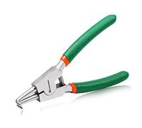 SPEEDWOX Pince à anneau à pression externe de 12,7 cm, diamètre de la pointe : 1,1 cm, circlip de retenue de précision avec mâchoires incurvées pour enlever les anneaux