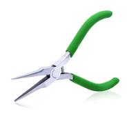 SPEEDWOX Pince à bec aiguille pour la fabrication de bijoux - Mâchoires lisses à bec long de 12,7 cm - Mini pince à aiguille fine - Pince à bec extra longue - Pince à bec fin - Outil professionnel
