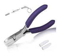 SPEEDWOX Pince à bec plat 8,9 cm paire de mâchoires en nylon tournevis outil d'emballage de fil outil de fabrication de bijoux mini lisseur de fil