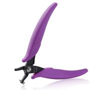 SPEEDWOX Pince à percer les trous en métal 1.5mm Pince à percer les trous ronds pour la tôle Mâchoire courte Pince à percer les trous en métal Pince à percer les trous pour les boucles d'oreilles