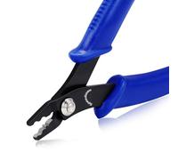 SPEEDWOX Pince à sertir pour perles Outil pour la fabrication de bijoux 12,7 cm Mini pince fine de précision standard avec ressort à tête droite