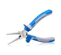 SPEEDWOX Pince circlip interne avec mâchoire droite de 17,8 cm, pince à clip de précision en forme de C, pince à bout fixe, poignées en TPR