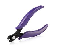 SPEEDWOX Pince coupante à mémoire de forme avec ressort pour la fabrication de bijoux bracelet pince de 14,7 cm pour couper des fils de fil de fer les loisirs créatifs, l'électronique et la de bijoux