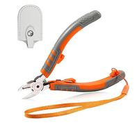 SPEEDWOX Pince coupante diagonale de 12,7 cm, pince coupante latérale avec verrouillage de sécurité, mini coupe-fils de précision en acier au chrome vanadium