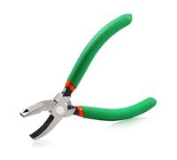 SPEEDWOX Pince professionnelle de 15,2 cm, pince à épiler en verre, outil de cassage de mosaïque pour travailler le vitrail et le porte-clés