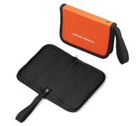 SPEEDWOX Sac de rangement à 20 poches pour clés à molette, organiseur à outils pour mini clés, métriques et SAE, organiseur à outils portable avec design fourre-tout, tissu Oxford 1680D orange