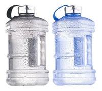 Speeron Pack de 2 gourdes Sport 2,3 L avec poignée - coloris noir + bleu