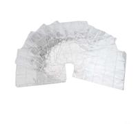 Spelonify Lot de 10 Pochettes en PVC Transparent pour pièces de Monnaie 52 mm 9 Trous pour Collection de pièces de Monnaie, Albums, médailles, Badges, pièces commémoratives