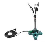 Spelonify Système de brumisation extérieur portable avec tube d'extension de 8 m, kit de brumisateur de jardin pour plage, terrasse, pulvérisation de refroidissement, buse en laiton pour brumisateur
