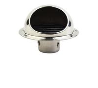 Spelonify Taureau rond en acier, sortie murale extérieure, maille anti-oiseaux, extracteur de sèche-linge, ventilation de salle de bain et capot extracteur de cuisine, 50 mm