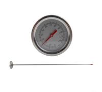 Spelonify Thermomètre à Compost avec sonde de 50 cm de Long, jauge de Sol en Acier Inoxydable, pour compostage à Poils Profonds, Grand Jardin résistant à l'humidité
