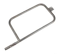 Spelonify Tube de brûleur en acier de rechange pour barbecue Q300 Q320 Q3000 Q3200 Q3200, 56 cm, distributeur de flamme incurvé et droit avec boulons, réparation en acier 304 (C)