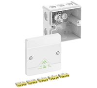 Spelsberg 80212001 Boîte de dérivation (L x l x H) 87 x 87 x 52 mm blanc IP66 1 pc(s)