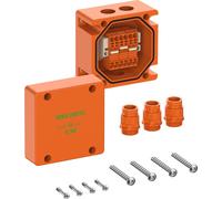 SPELSBERG 86228301 Boîte de dérivation (L x l x H) 115 x 93 x 115 mm Orange IP66 1 pc.