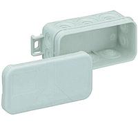 Spelsberg - Boîte de raccordement - Gris IP55 Mini 25 2x Abzweigdose gris | Boîte de jonction conforme DIN EN 60670, 10 entrées, dimensions 89 x 43 x 37 mm, certifié VDE et sans halogène, indice IK07