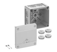 Spelsberg Spelsberg Boîte de dérivation Abox Pro 040-L gris 102 × 102 × 70 mm IP66/IP67/IP69 Quantité:1