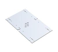 Spelsberg Spelsberg Plaque de montage AK MPI 1 240 x 112 x 4 mm gris Quantité:1
