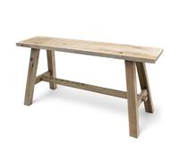 Spetebo - Banc de fleurs décoratif en bois - Support pour plantes - 58 x 27 x 22 cm