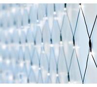 Spetebo Filet lumineux LED de 300 x 300 cm avec 240 LED blanc chaud/blanc froid, convient pour l'intérieur et l'extérieur ; couleur du câble : transparent