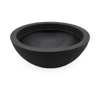 Spetebo Jardinière en plastique, anthracite, 52 x 20 cm, pot de fleurs, pot de plantes, pot de fleurs