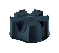 Spetebo Support anthracite pour fûts de pluie jusqu'à 240 L - Ø 51 cm - Base universelle en plastique pour réservoirs d'eau ronds - Support pour réservoir d'eau de pluie