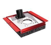 SpeTool Système d'aspiration de la poussière pour dispositif de rabotage 2-1/2" capot d'aspiration de poussière interface pour le raccordement d'un aspirateur accessoire pour raboteuse, compatible