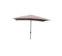 Spezia parasol marron rectangle 2,93 x 1,93 m