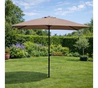 Spezia parasol marron rectangle 2,93 x 1,93 m