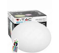 RGB LED boule lampe d'extérieur jardin TÉLÉCOMMANDE cour spot changement de couleur lampe dimmable V -TAC 40141